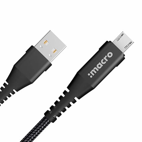 Macro 3A Braided Micro USB Data & Charging Cable