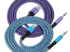 aux to type c cable male
