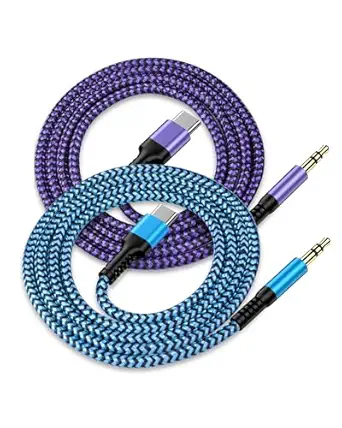 aux to type c cable male