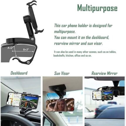 Dashboard Phone Holder Clipper