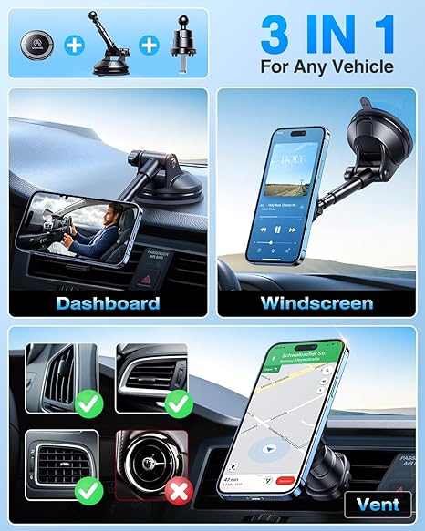 Dashboard Phone Holder Magnetic