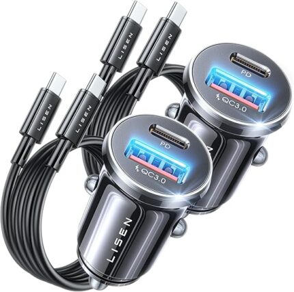 Car Charger With Cable(Type-C)