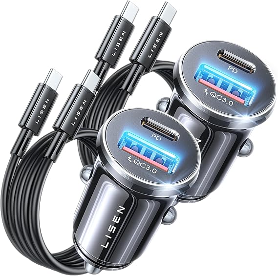 Car Charger With Cable(Type-C)