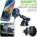 air vent wireless charging phone holder 2in 1
