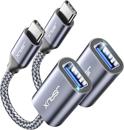 Female to type C OTG USB  Thunderbolt3 to USB Adapter Compatible with MacBook Pro