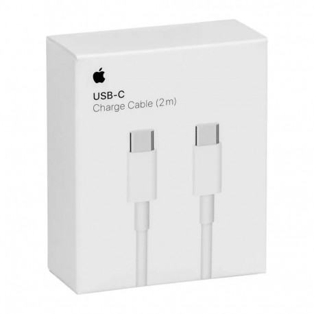 USB Type-C to Type-C Cable (2m, White) - Original