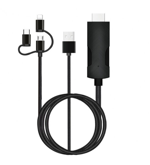 3 in 1 Lightning to HDTV Adapter