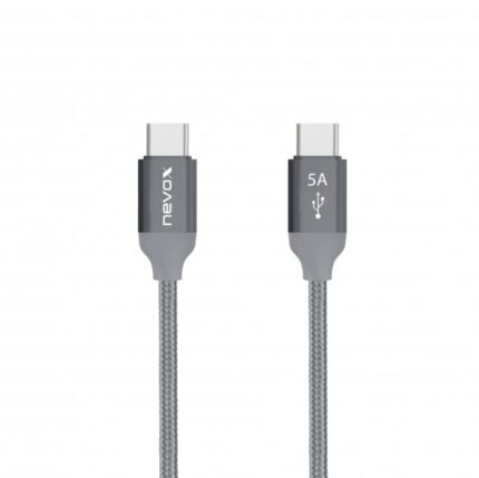 2M - USB Type C to Type C USB 2.0 cable 20V/5A (100W)