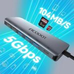 9 in 1 USB C to 4K@60HZ HDMI Multiport Adapter