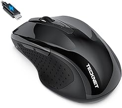 TECKNET Bluetooth Mouse, 4800 DPI Wireless Mouse
