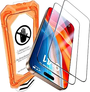 Apple iPhone 16 Pro full glue Screen Protector