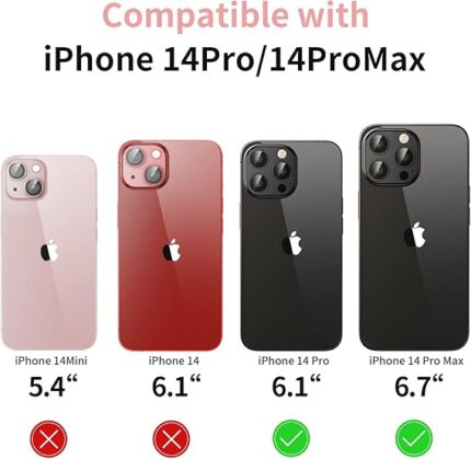 Apple iPhone 14 Pro Max camera lens protector