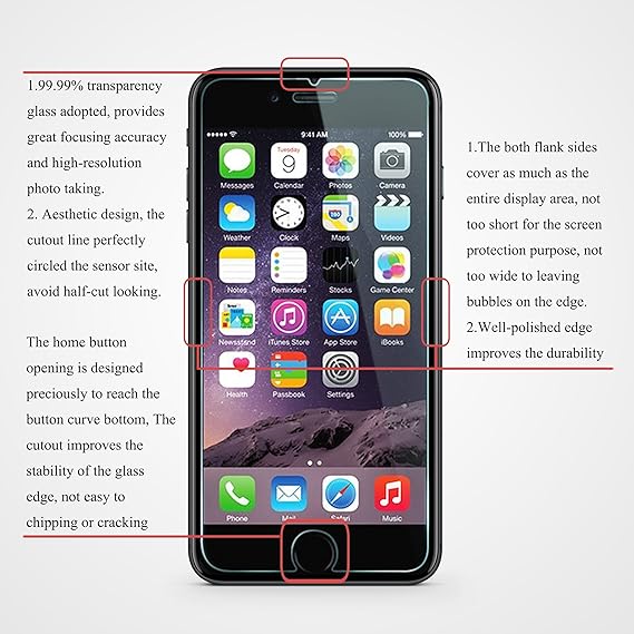 Apple iPhone 8 Plus full glue protector screen