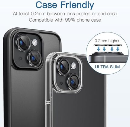 Apple iPhone 15 Plus camera lens protector