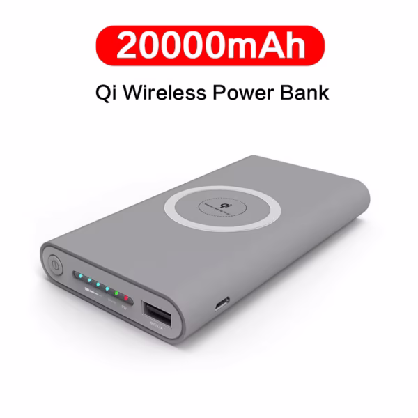 Power Bank 20000 MAH WIRELESS