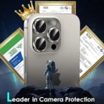 Apple iPhone 15 Pro Max camera lens protector