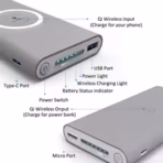 Power Bank 20000 MAH WIRELESS