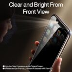 Apple iPhone XS Max privacy screen protector