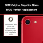 Apple iPhone 8 camera lens protector