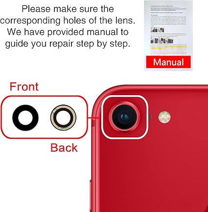 Apple iPhone 8 camera lens protector