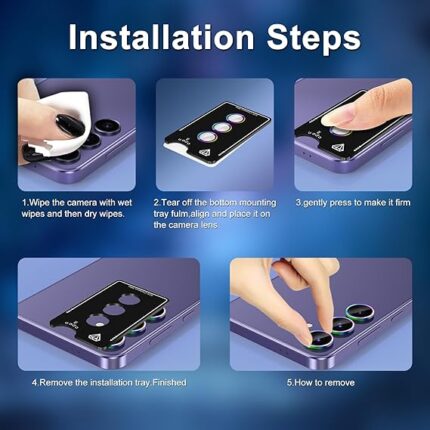 Samsung Galaxy S25+ camera lens protector