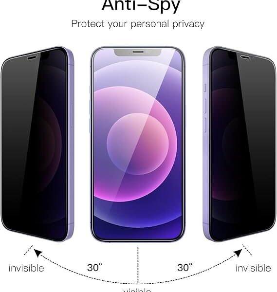 Apple iPhone 12 mini privacy screen protector