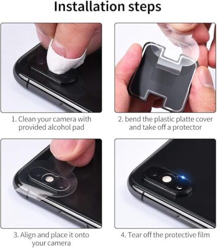 Apple iPhone XS Max camera lens protector