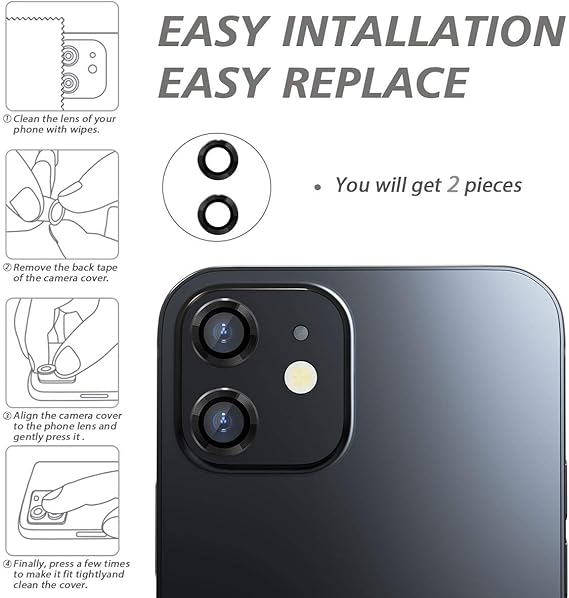 Apple iPhone 12 mini camera lens protector