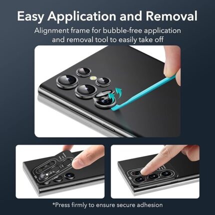 Samsung Galaxy S23 Ultra camera lens protector