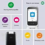 Doro 6880 4G Unlocked Flip Mobile Phone