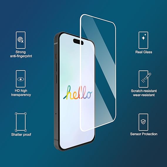 Apple iPhone 15 full glue Screen Protector